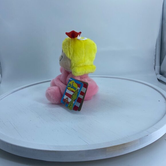 Dr. Seuss Cindy Lou Who Plush Doll By Aurora Stuffed Toy NWT - Picture 2 of 7